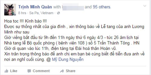 Thong tin le tang nhac si Luong Minh tai Ha Noi-Hinh-2